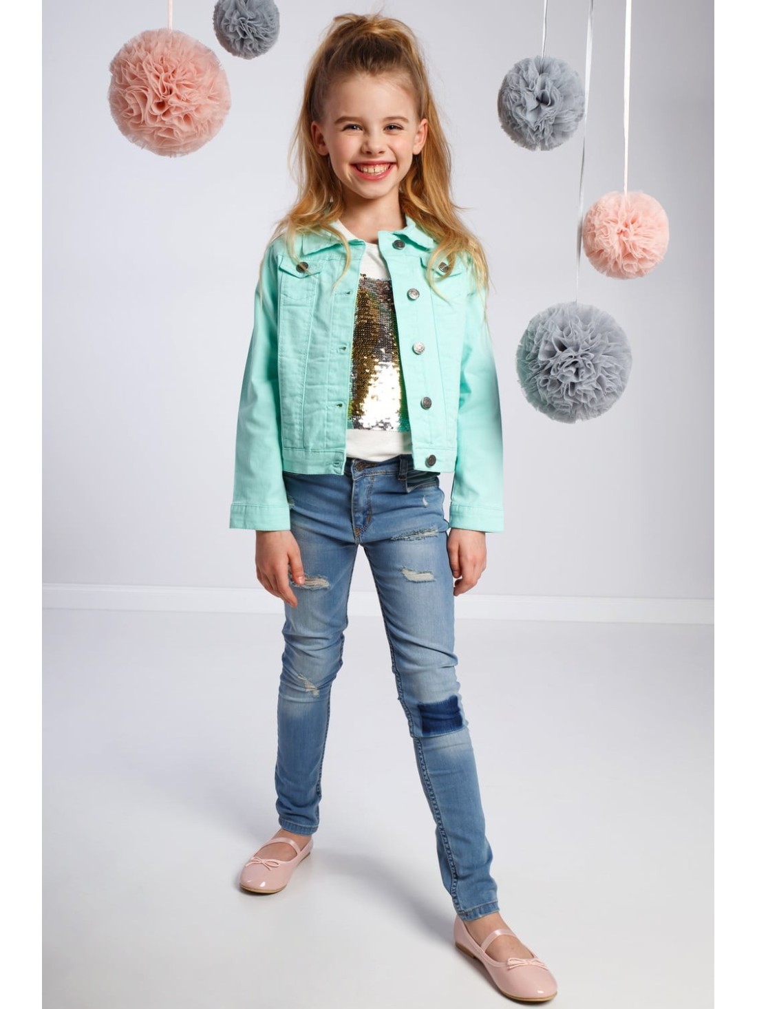 Mint children\'s jacket DZ5160 - Online store - Boutique